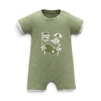 SAGE GREEN "SUMMER HOLIDAY" ROMPER