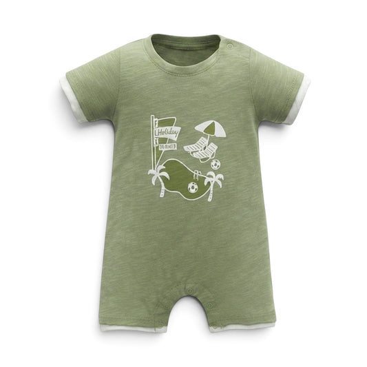 SAGE GREEN "SUMMER HOLIDAY" ROMPER