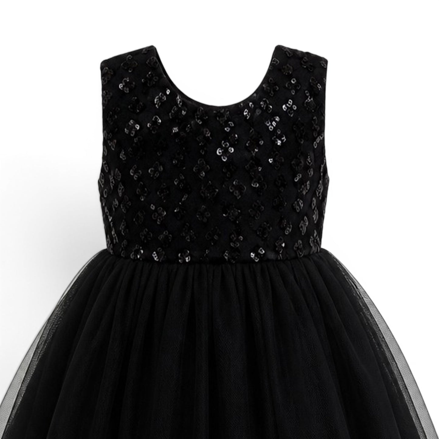 BLACK BABY GIRL FANCY FROCK GIFT SET