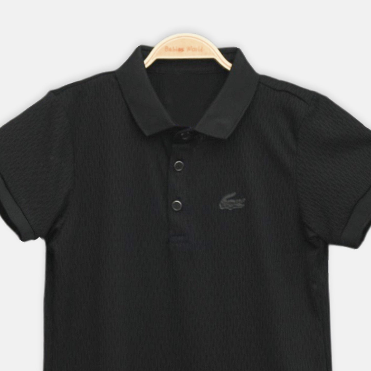 Lacoste Black Kid Tee
