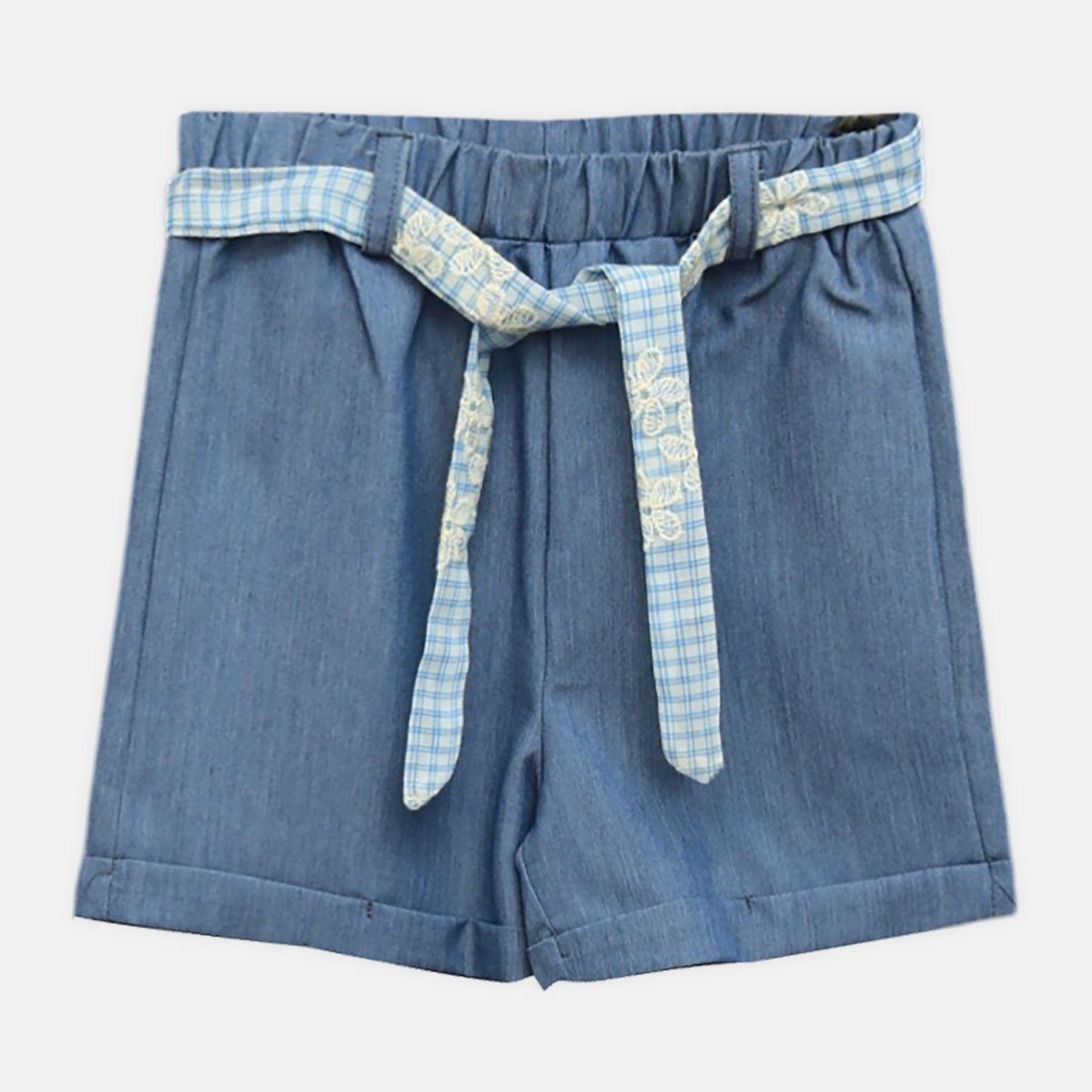 Butterfly Sky Blue Skirt Set