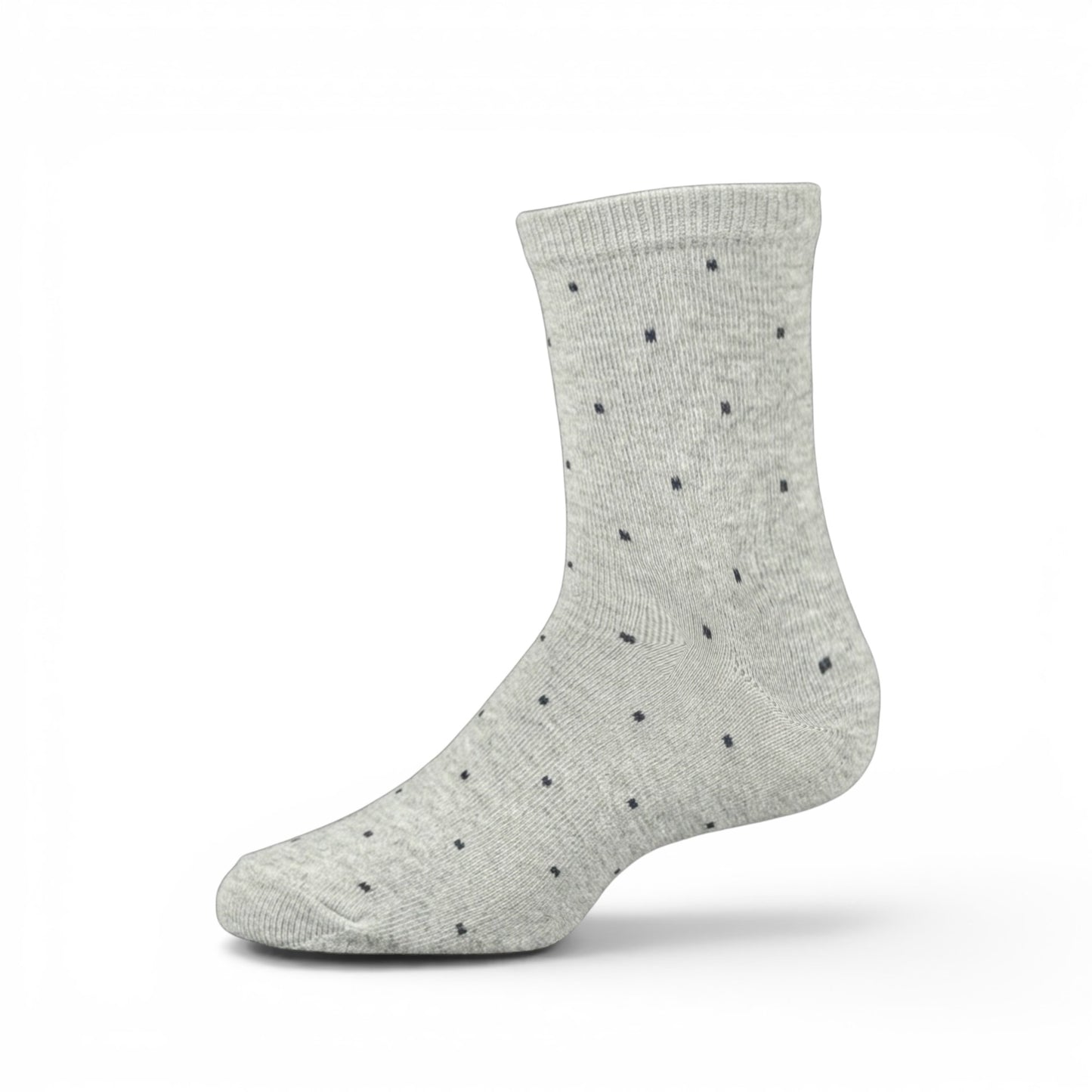GREY POLKA DOT GIRL SOCKS