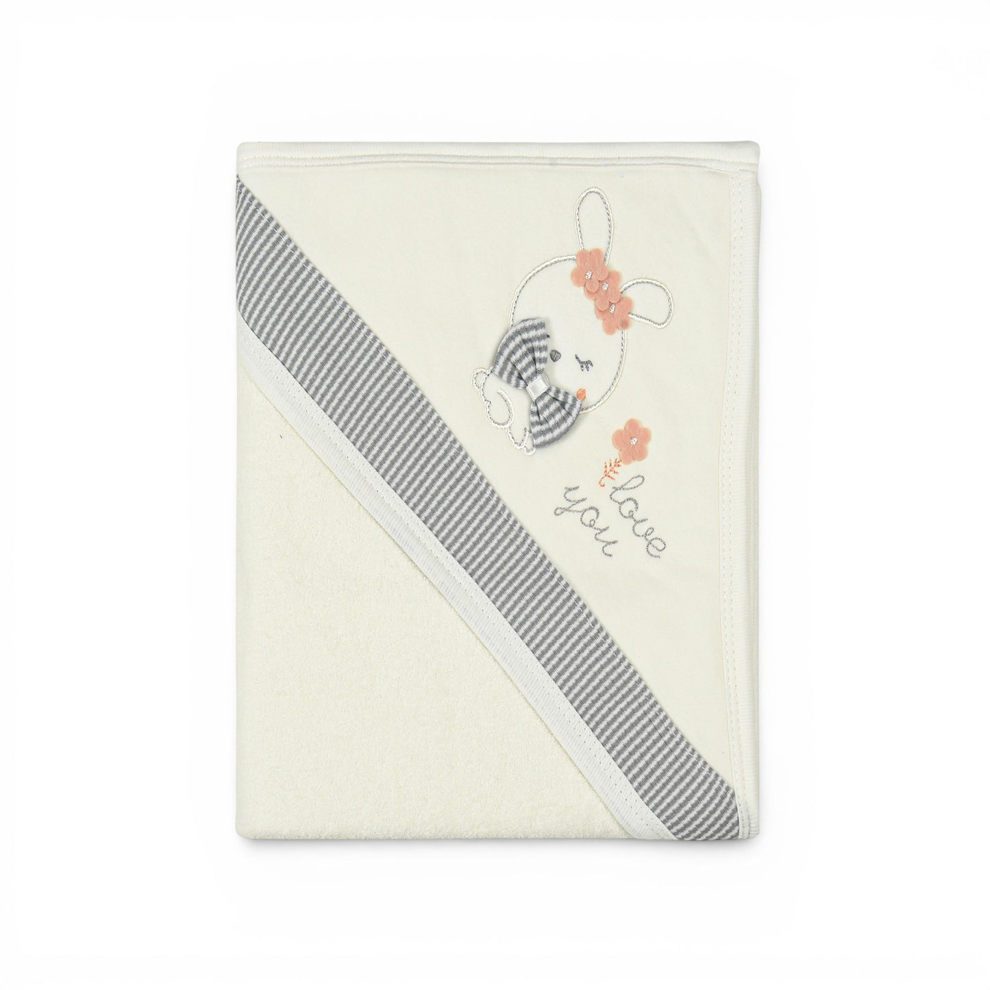 LITTLE FISH HOODED BATH TOWEL