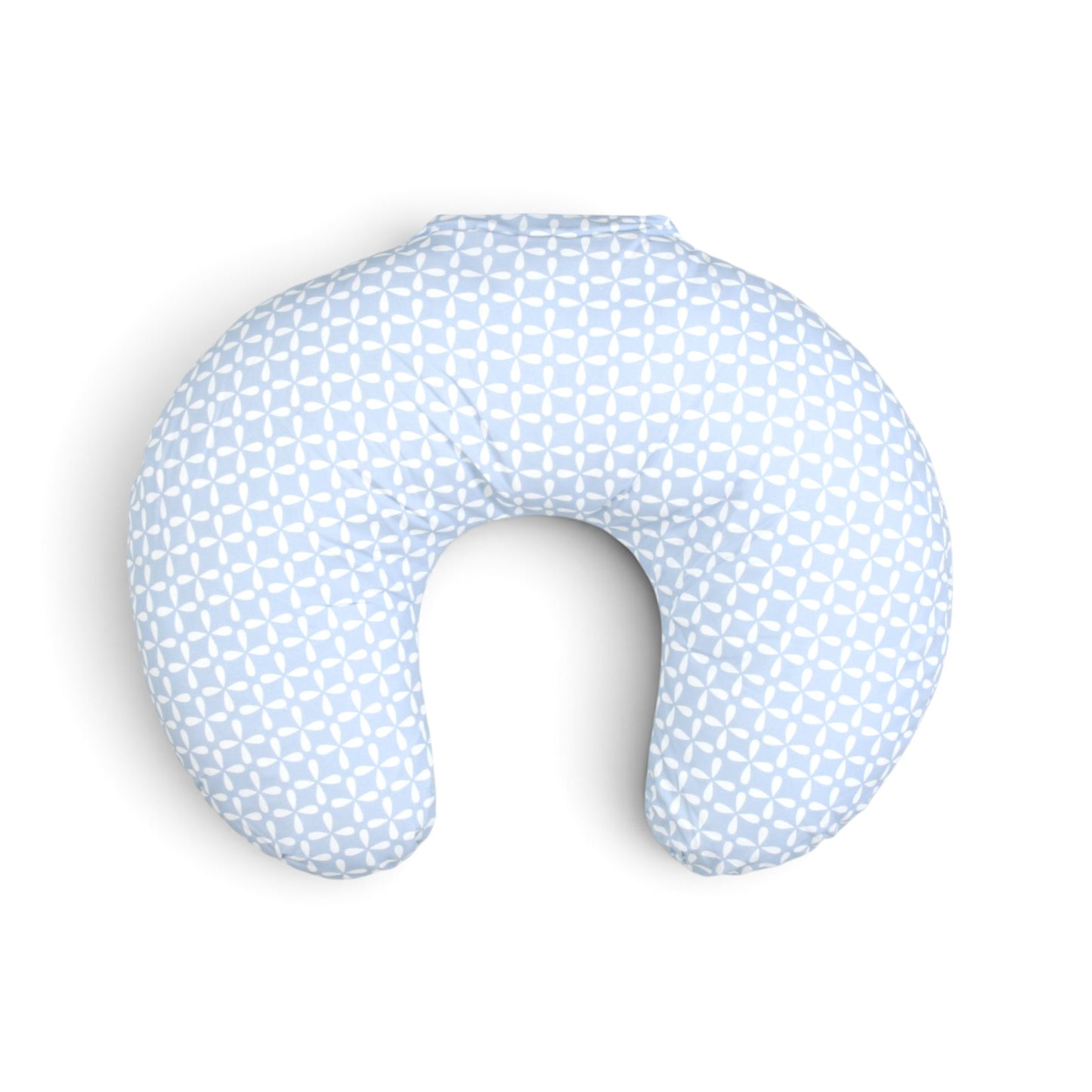 LIGHT BLUE FLOWER PATTERN NURSING PILLOW