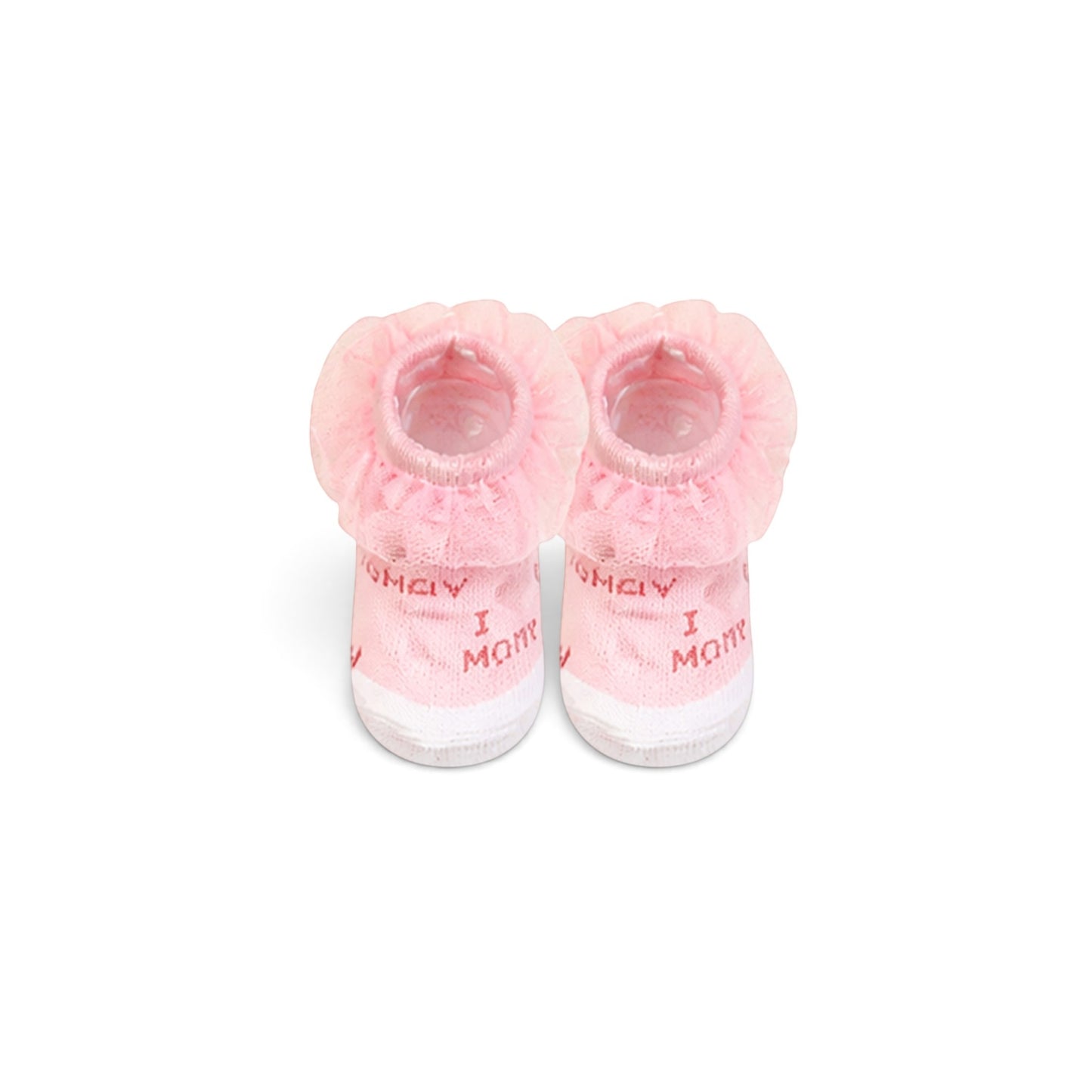 "I LOVE DADDY" & "I LOVE MOMMY" BIBS PK-3 & 2 BOOTIES