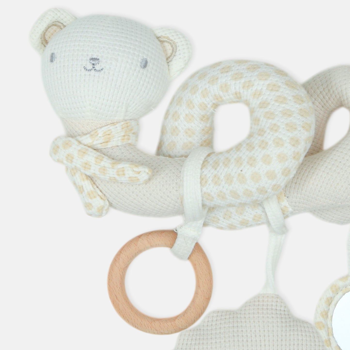 SOFT SENSORY COT SPIRAL - BIEGE