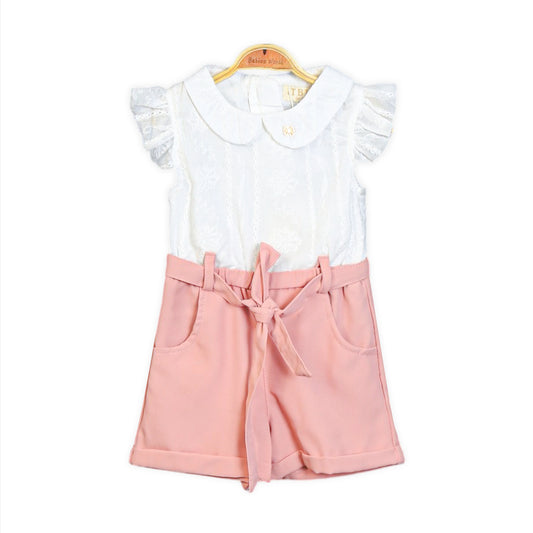 Pink Love Romper
