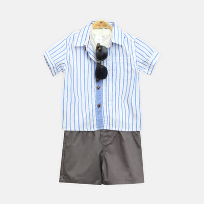 4-Piece Summer Bluey Vibes Suit Set