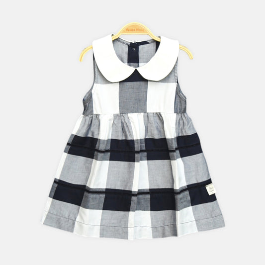 Black And White Checked Frock