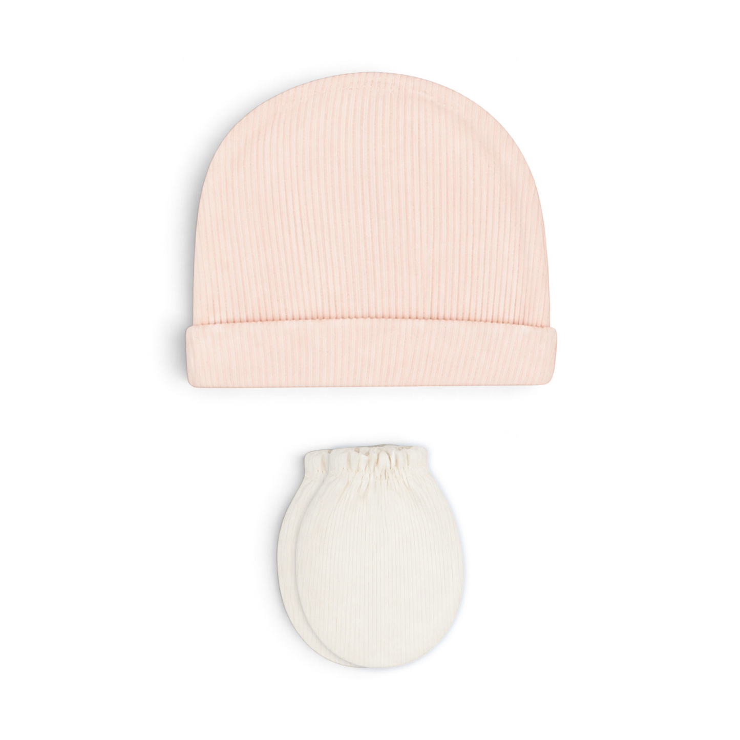 LIGHT PINK AND WHITE "FOLLOW ME HUPPIES!" BEAR BABY GIRL GIFT SET
