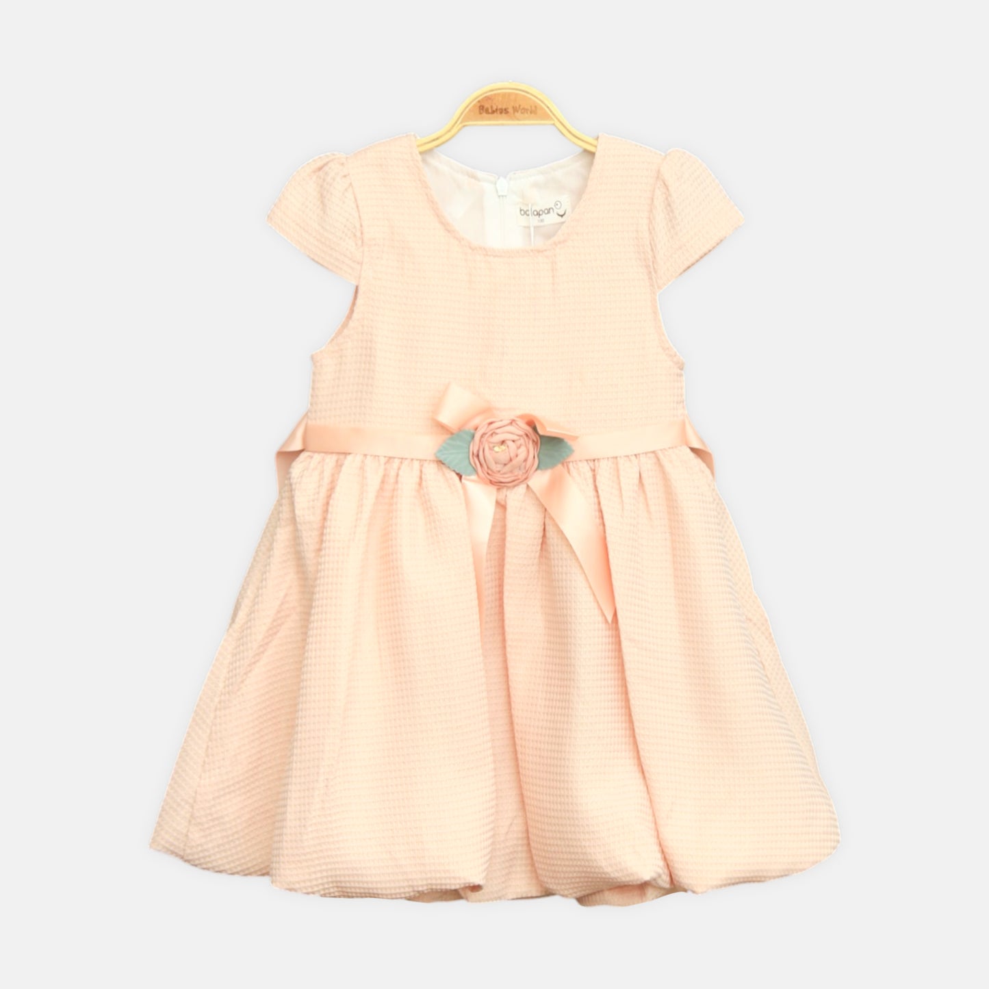 Peachy Blossom Frock
