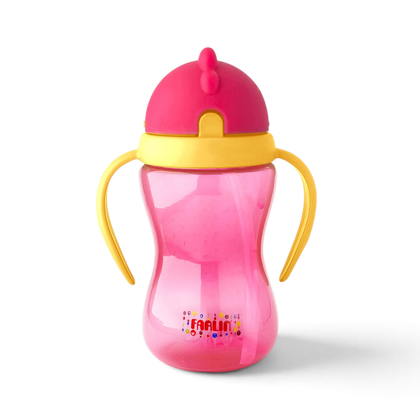 Farlin Sipper Cup With Handle Pink- 270ml