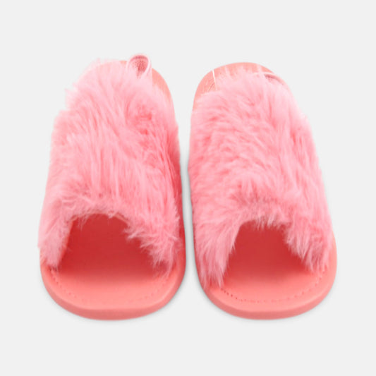 Pink Furry Step Prewalkers