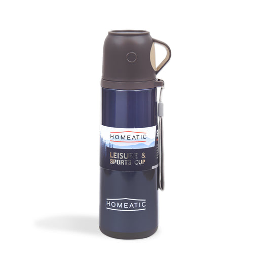 STEEL WATER BOTTLE 500 ML BLUE