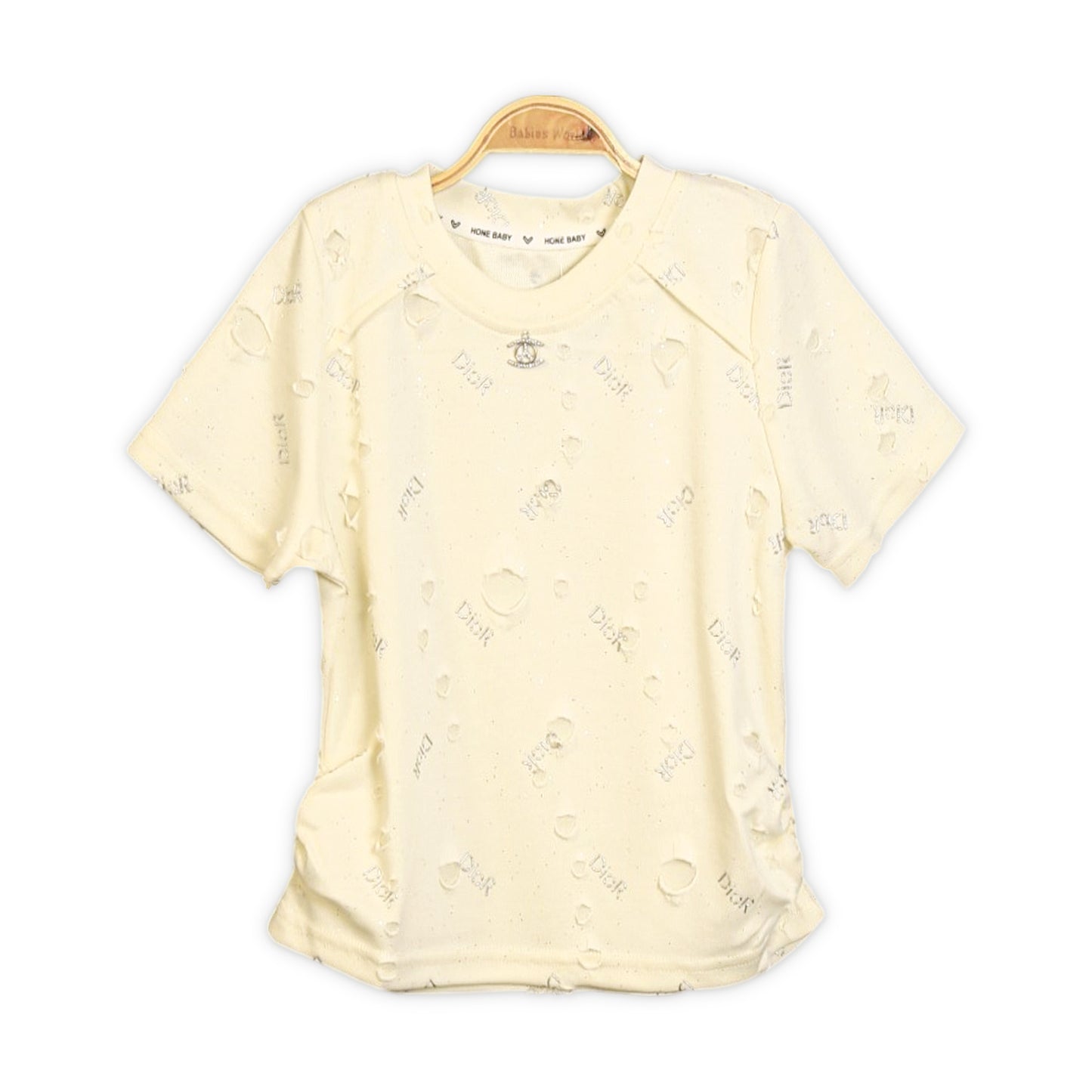 Dior Star Print Cream Tee