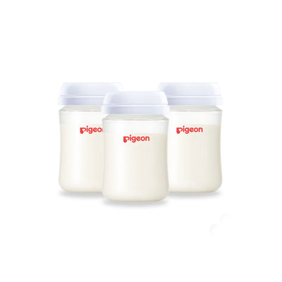 PIGEON BREASTMILK STORAGE BOTTLES 160ML PK-3