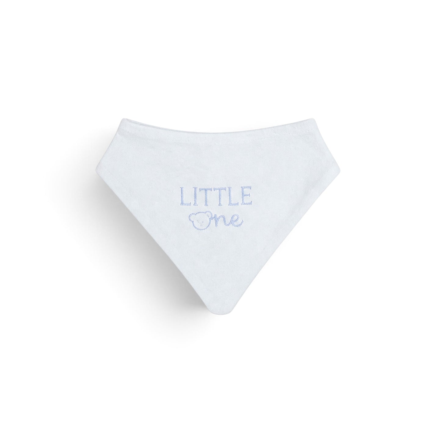 BLUE AND WHITE "LITTLE ONE" BEAR BABY BOY GIFT SET