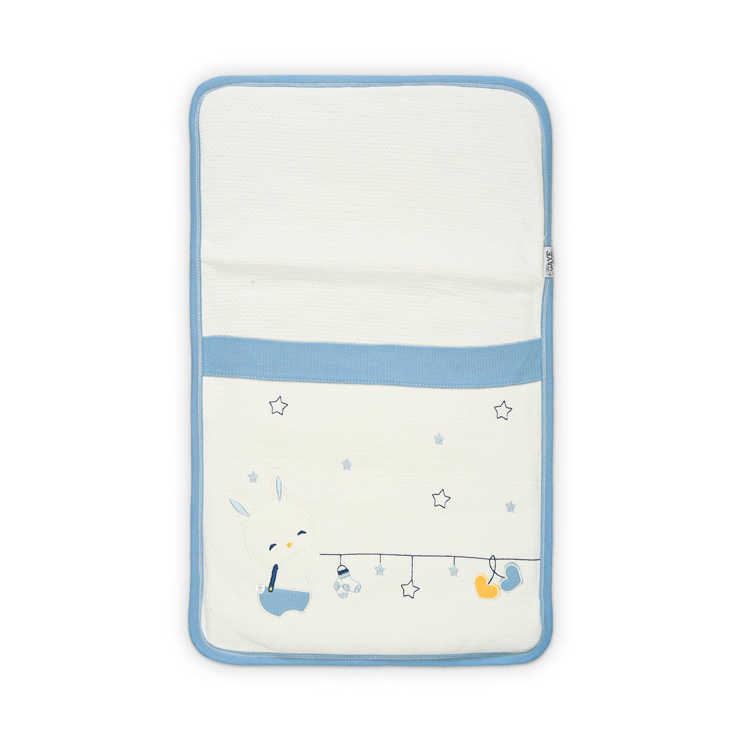 PREMIUM OFF-WHITE AND BLUE RABBIT SLEEPING SET