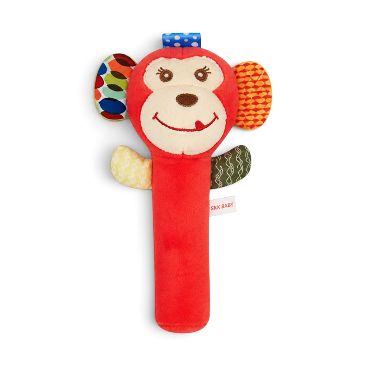 SKK BABY MONKEY PLUSH SQUEAKER TOY