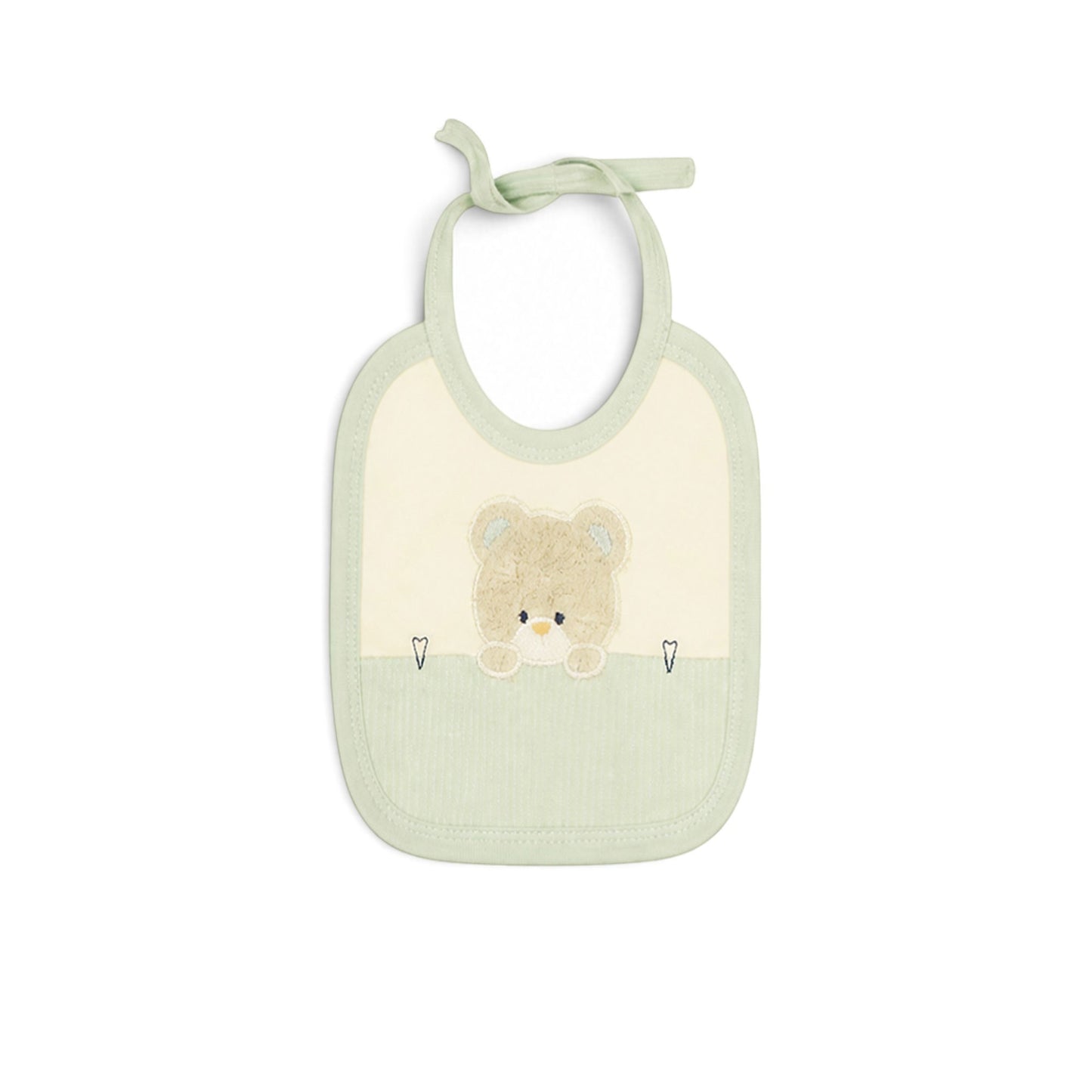 CREAM AND SAGE GREEN "DREAM BIG" BEAR BABY BOY GIFT SET