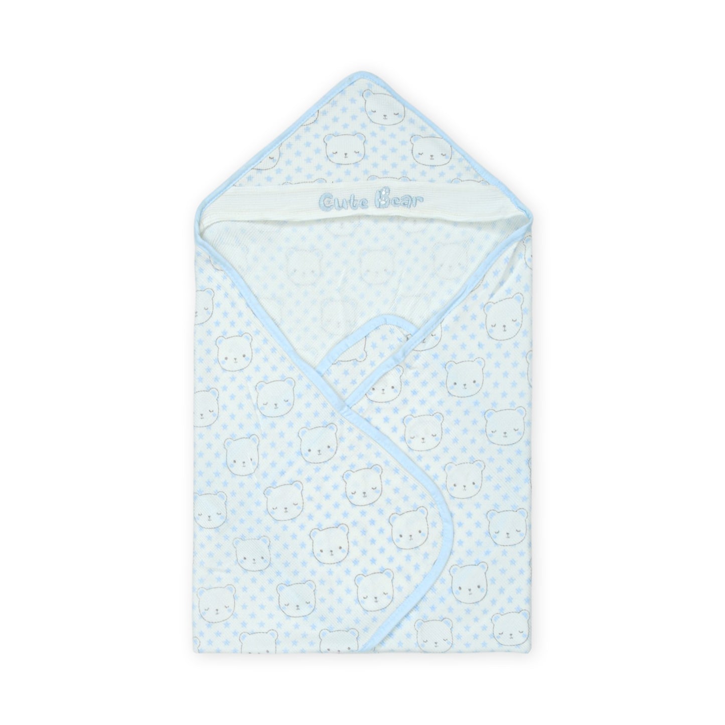 WRAPING SHEET CUDDLY BLUE