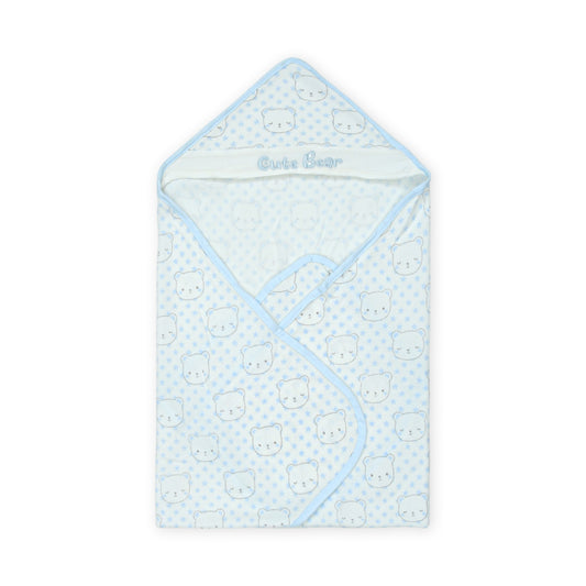 WRAPING SHEET CUDDLY BLUE