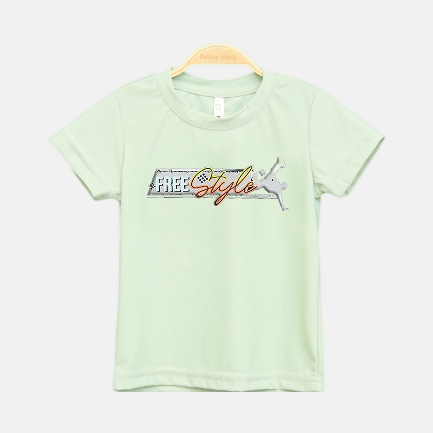 Sage Green Free Style Tee