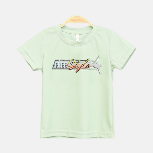 Sage Green Free Style Tee