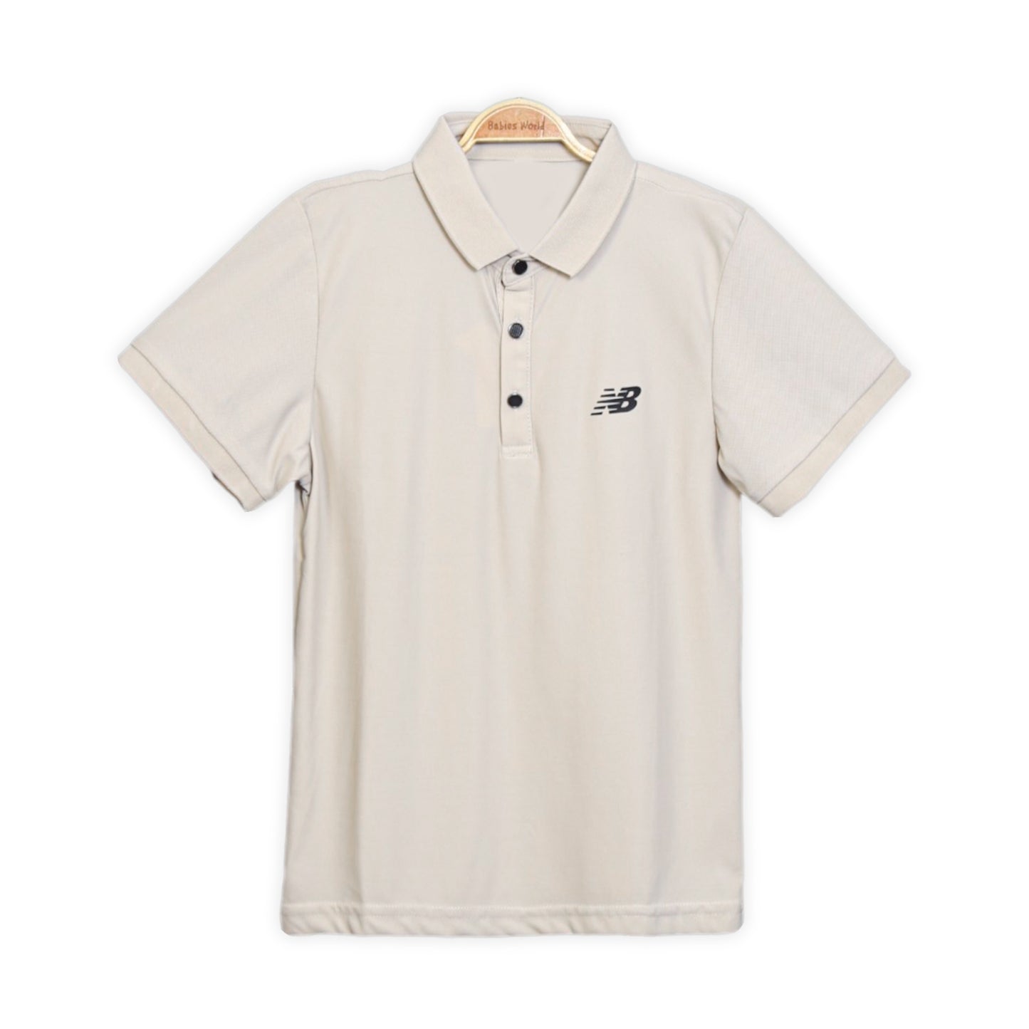BEIGE NB TEXTURED POLO