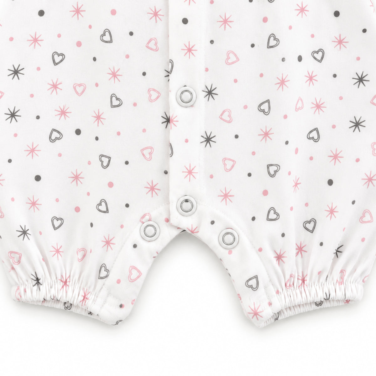 BABY GIRL HEART & SPARKLE ROMPER