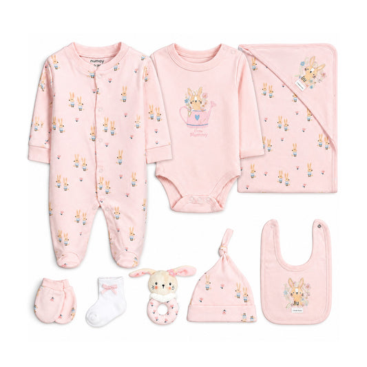 LITTLE MUMMY BUNNY LAYETTE SET GIRLS