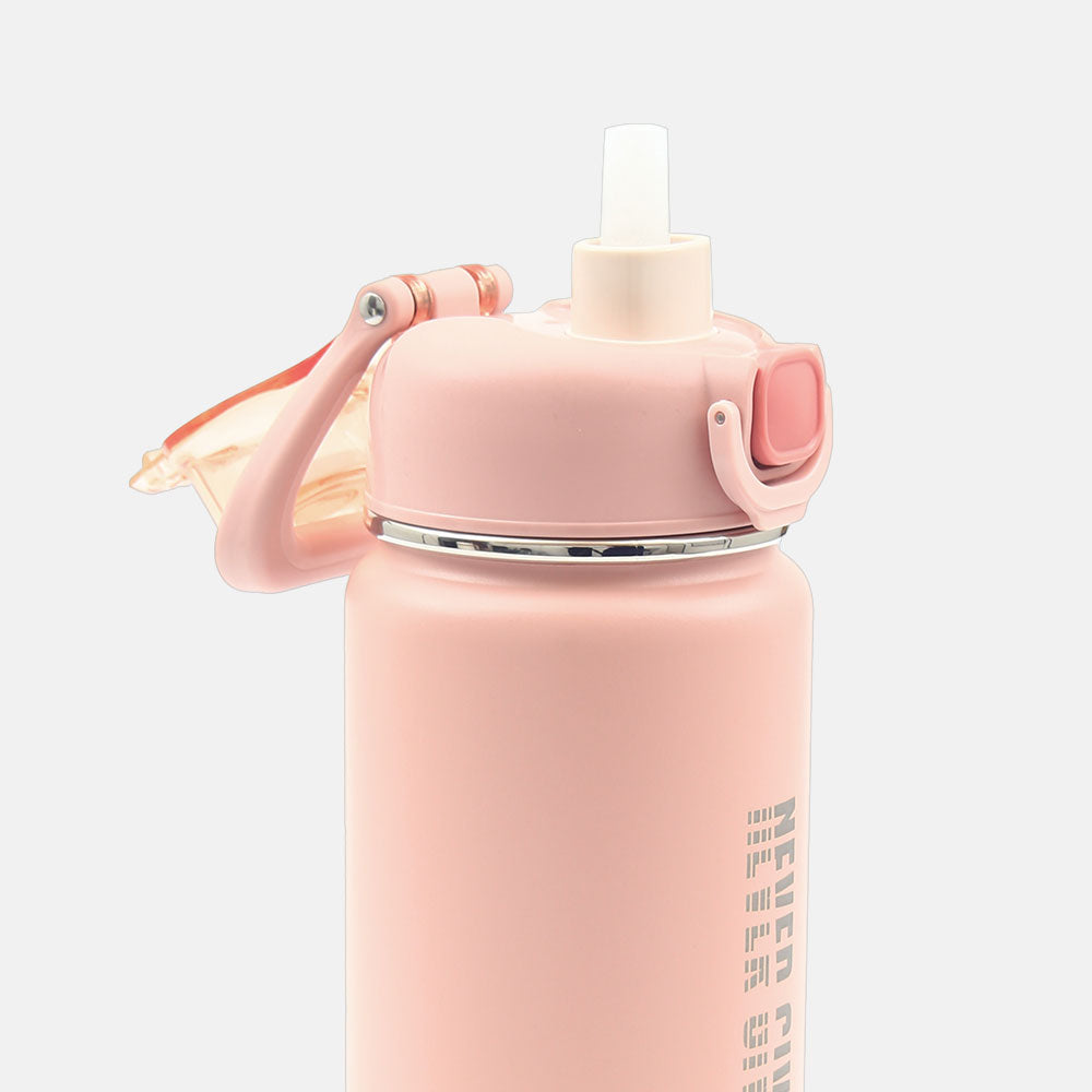 HOMEATIC STEEL WATER BOTTLE 750 ML PINK