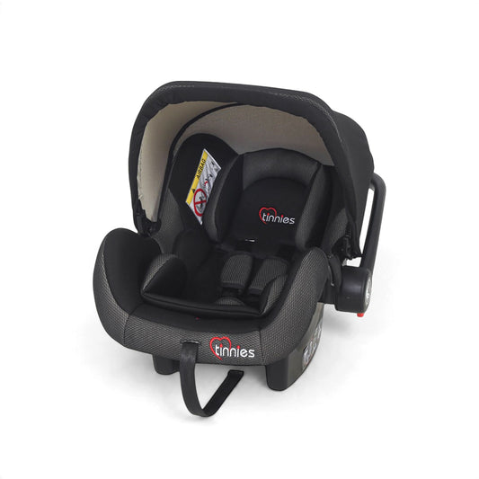 CARRY COT & CAR SEAT-BLACK