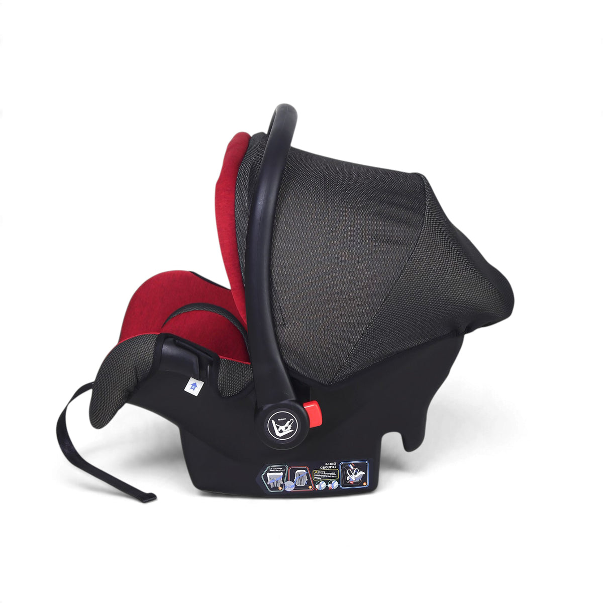 CARRY COT & CAR SEAT-RED