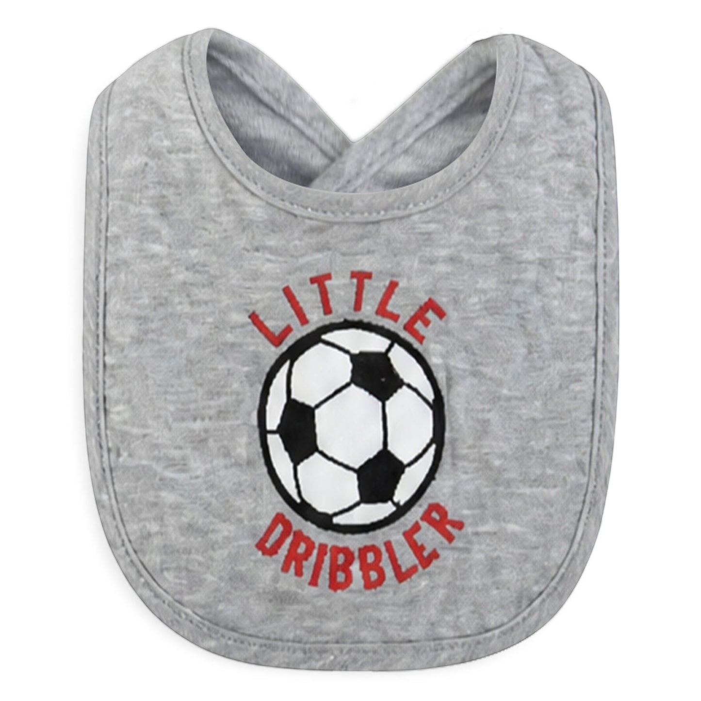 SOCCER-THEMED INFANT BIBS PK-3 & 2 BOOTIES