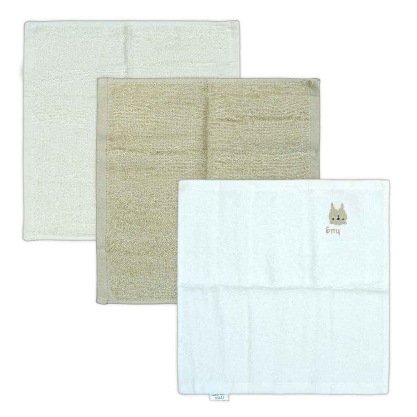 FACE TOWEL PK-6 BEAR HUG LUXE