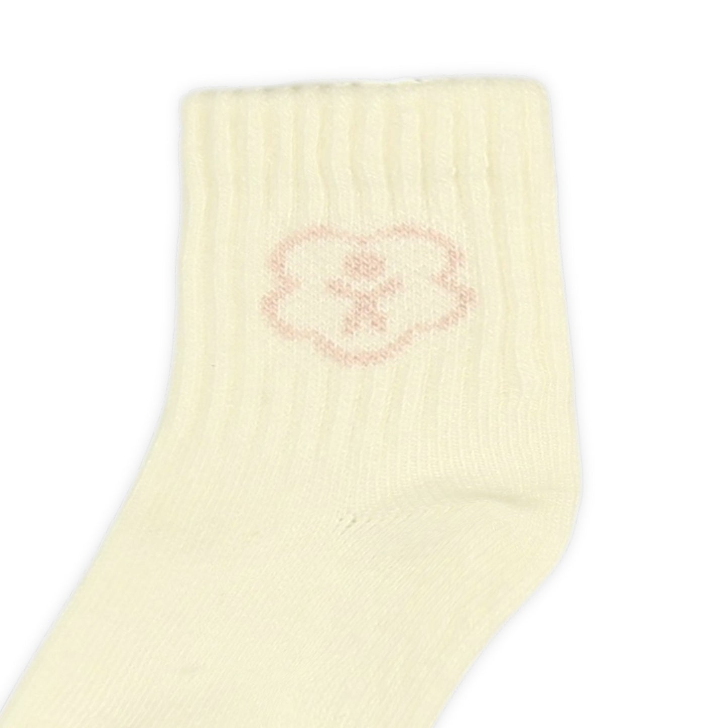 PINK & WHITE SIMPLE ANKLE GIRL SOCKS PK-2