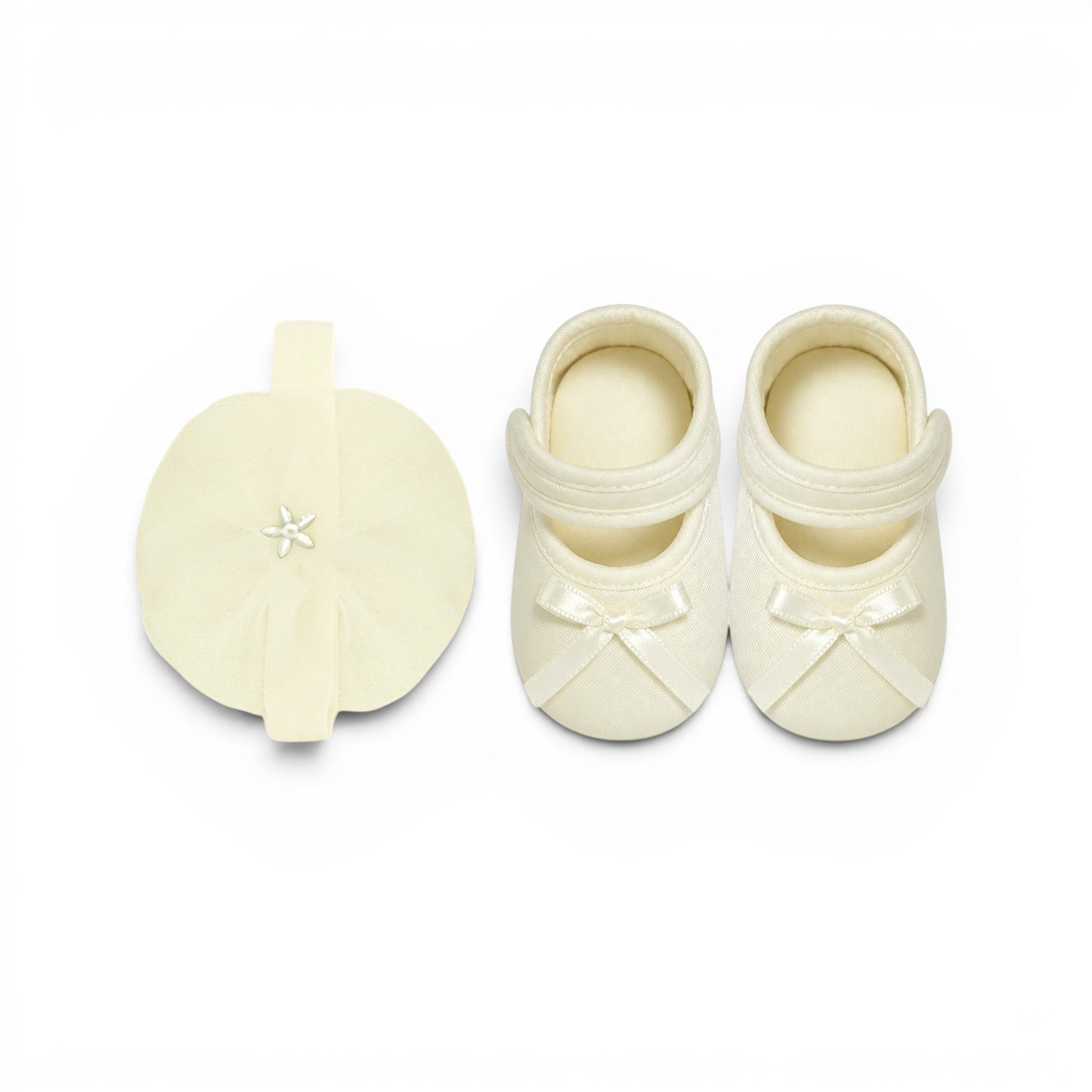 WHITE EMBROIDERED BABY GIRL FANCY FROCK GIFT SET