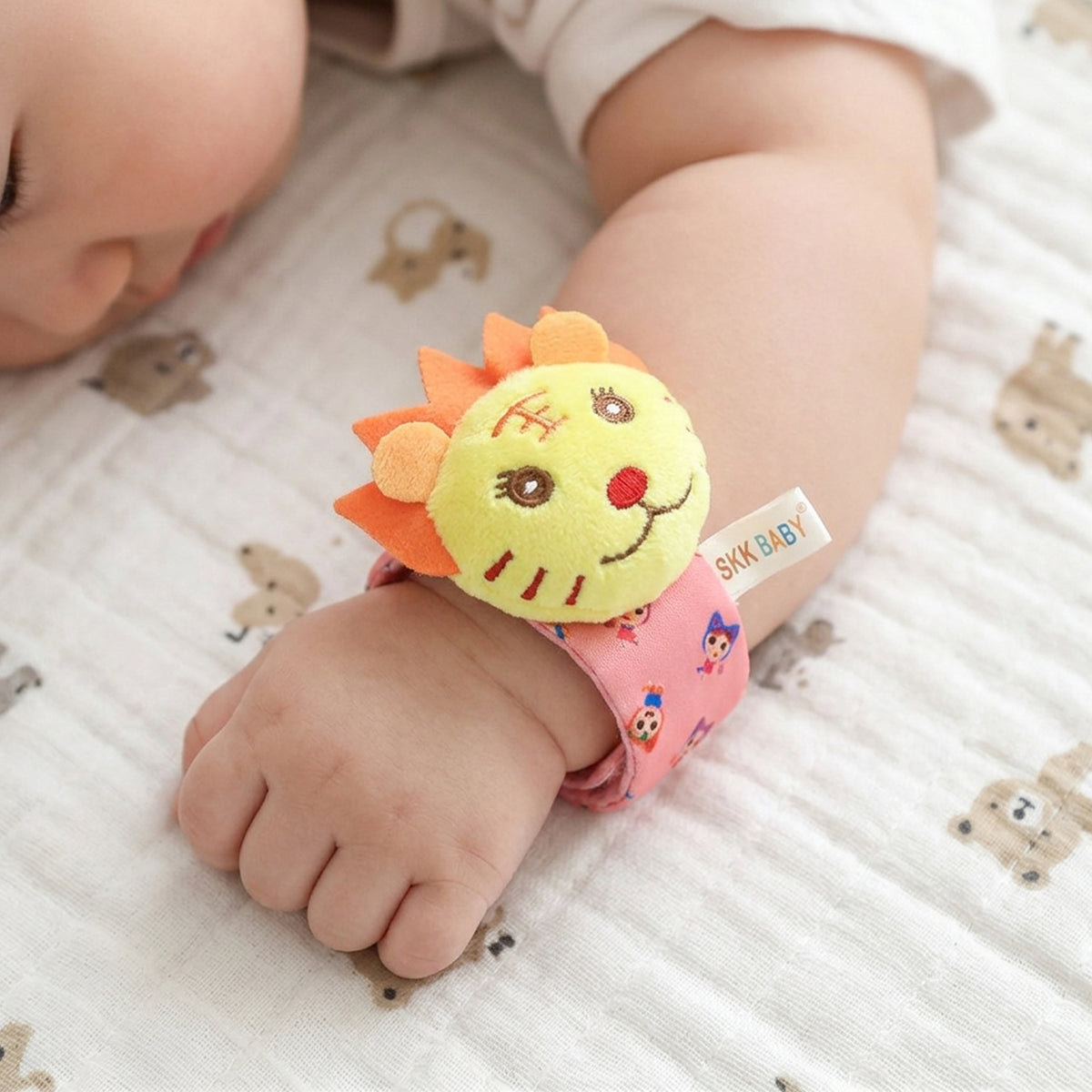 SKK BABY LION & TIGER WRIST TOY