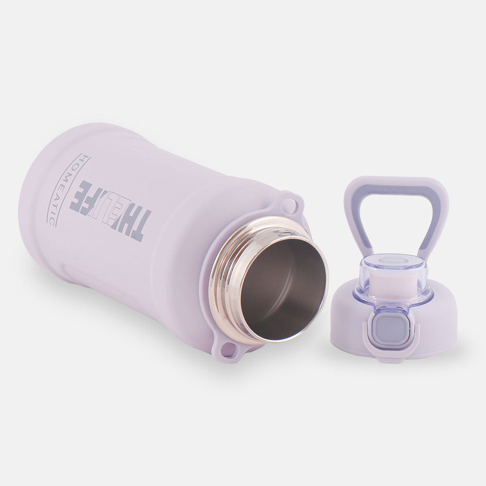 HOMEATIC STEEL WATER BOTTLE 1000 ML LILAC SPORTS