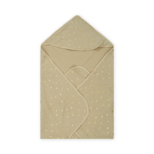 MUSLIN WRAPING SHEET GOLDEN STAR