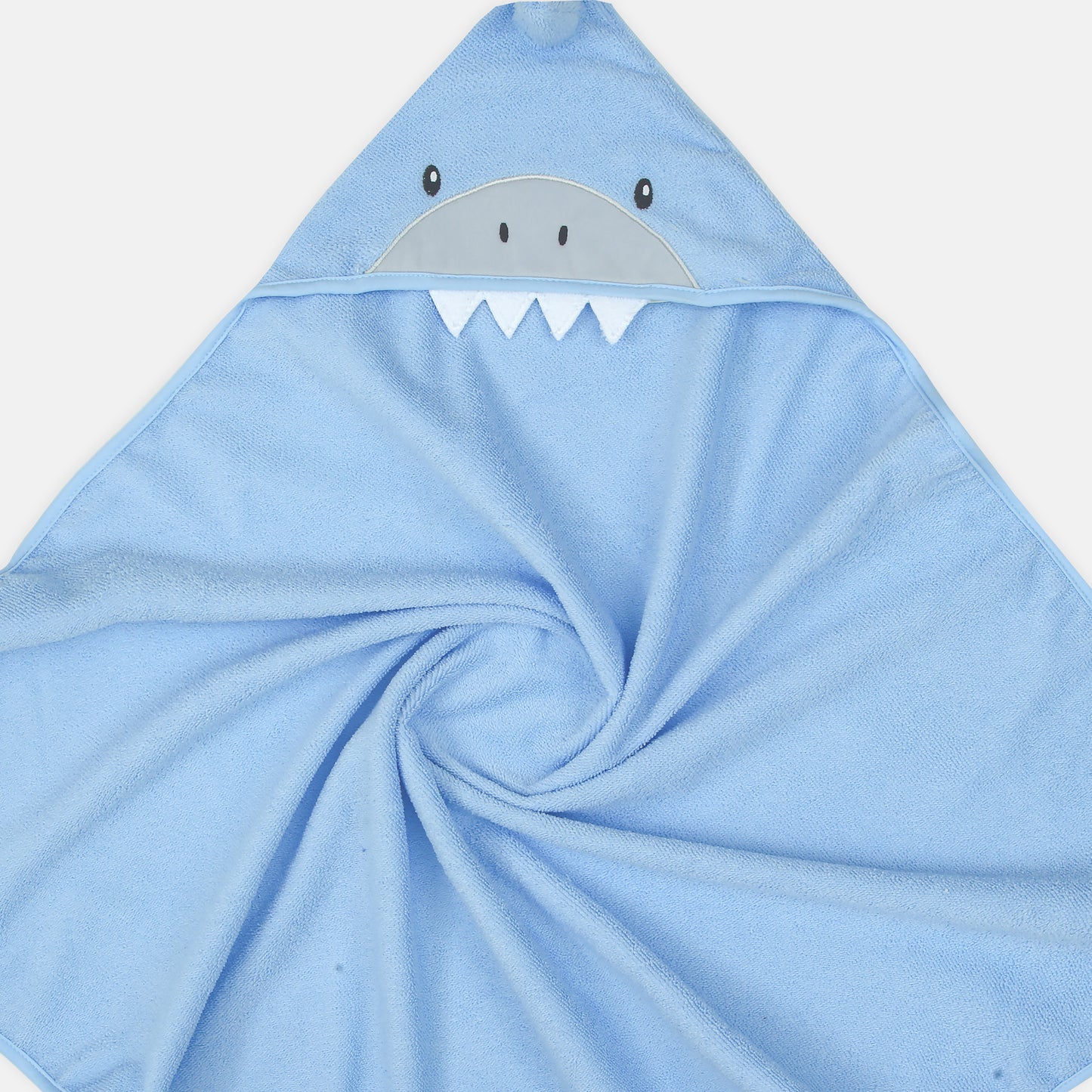 BATH TOWEL & 3 FACE TOWELS SHARKOF A TIME BATH SET