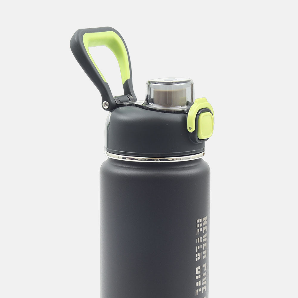 HOMEATIC STEEL WATER BOTTLE 750 ML GREY