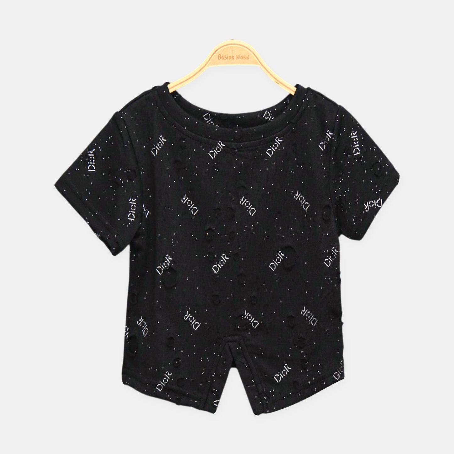 Dior Star Print Tee Black