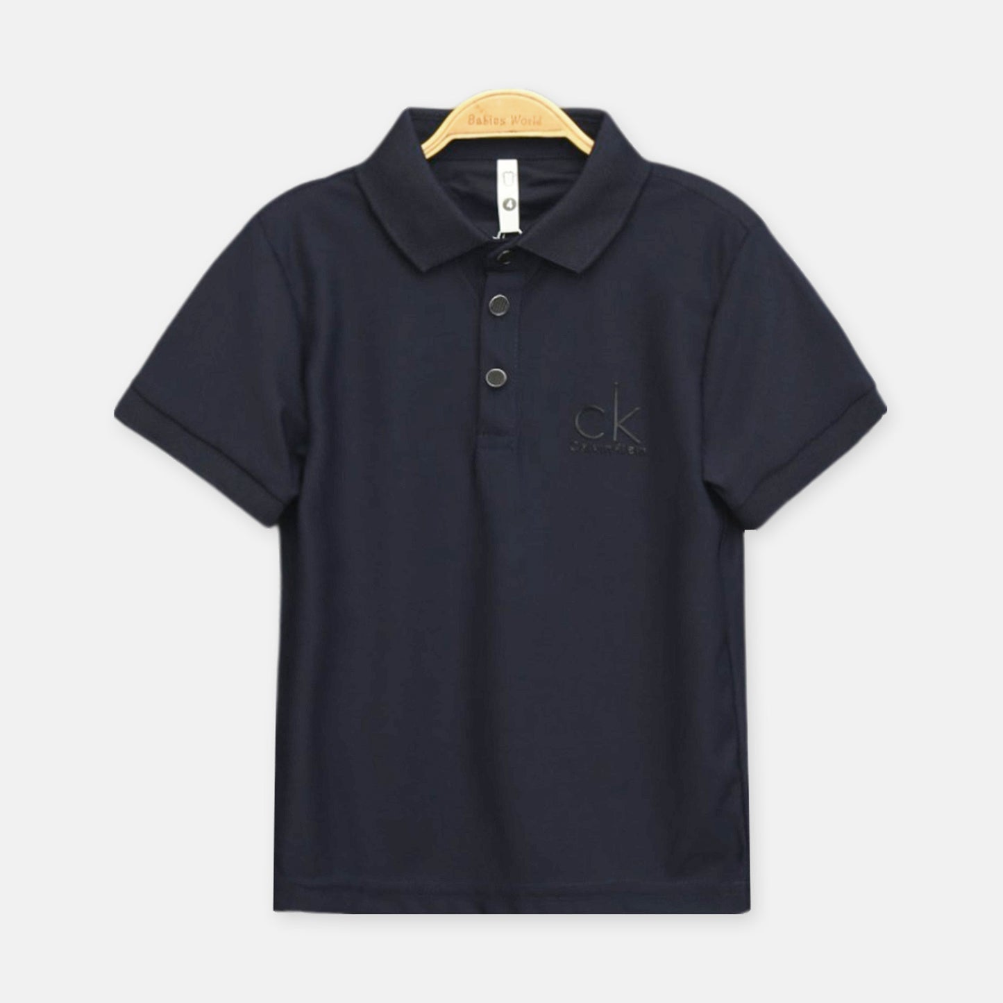 Ck Classic Navy Kid Tee