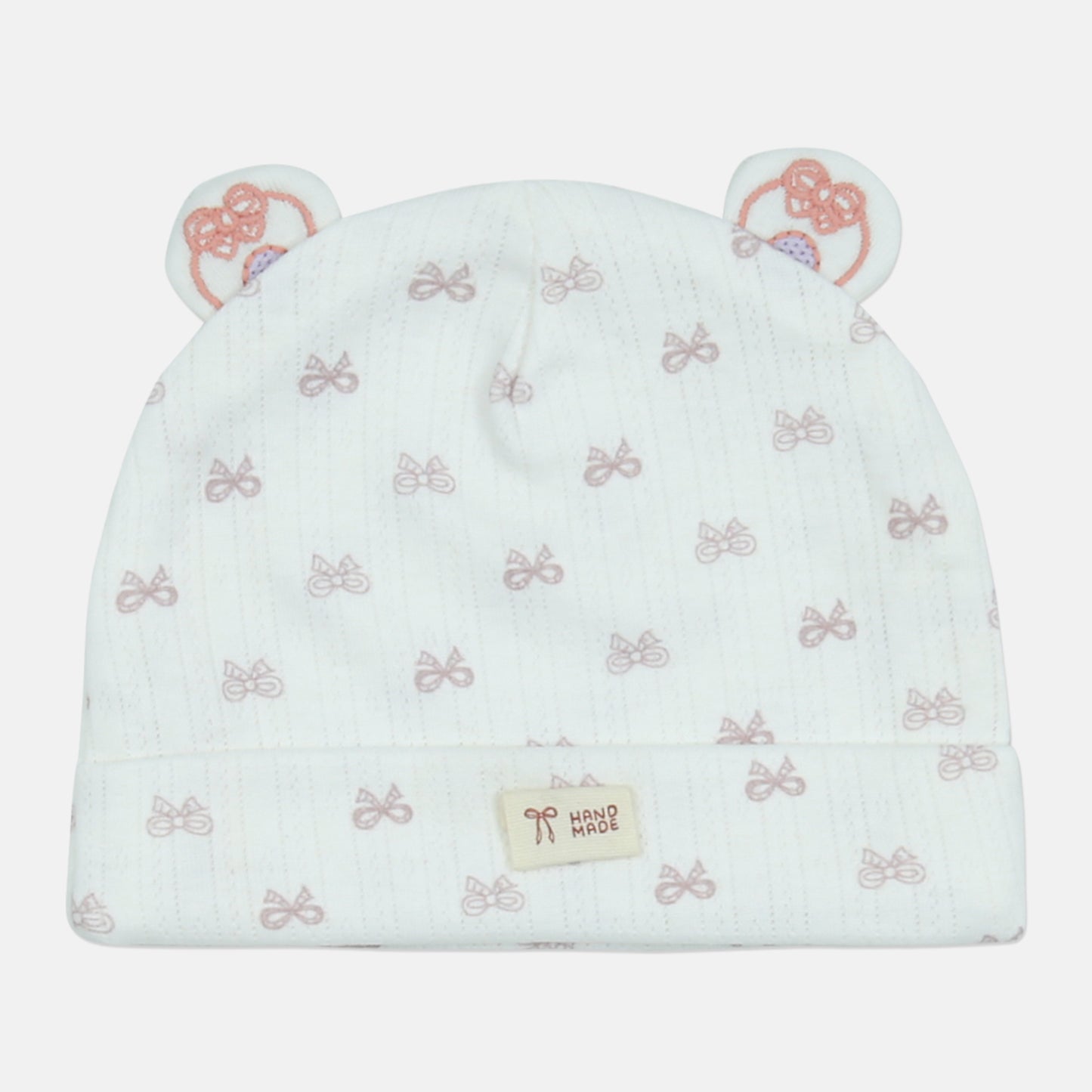 Preppy Heart Knots Cap