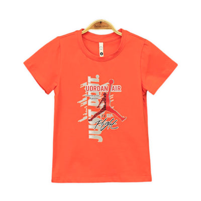 ORANGE GRAPHIC TEE