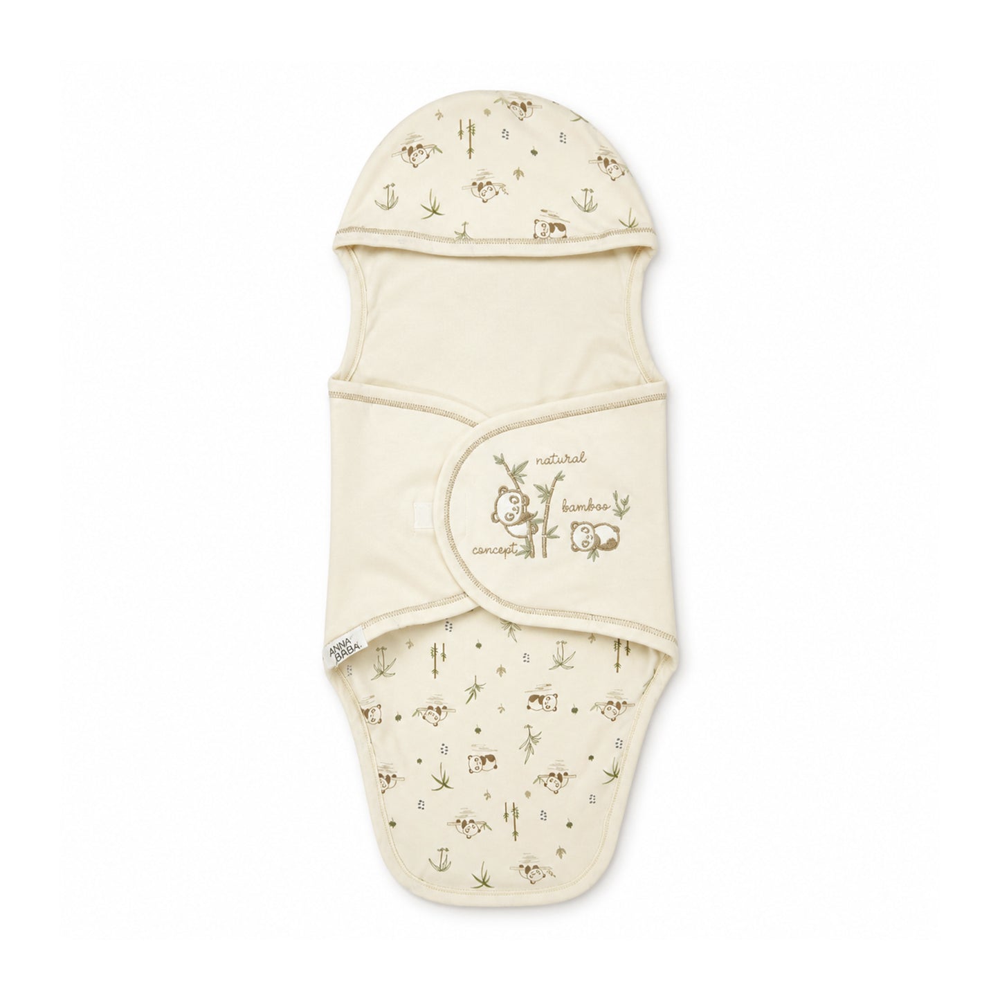CREAM SWADDLE WRAPPING SHEET