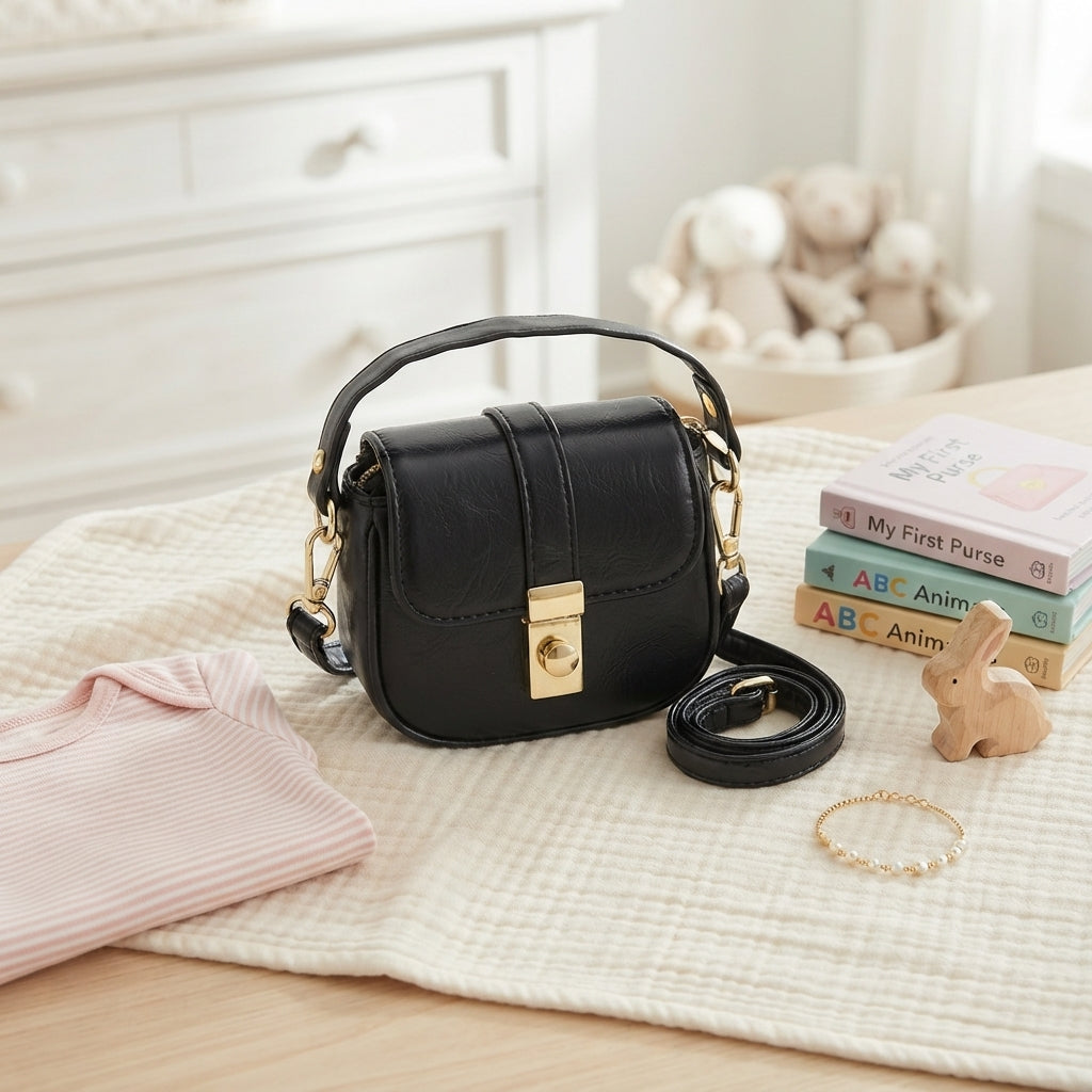 Classic Black Crossbody Bag