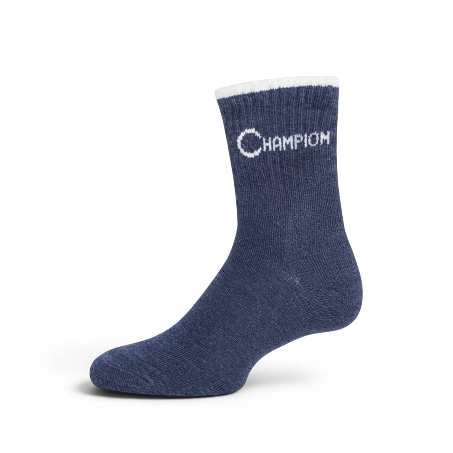 CHAMPION BLUE ANKLE BOY SOCKS